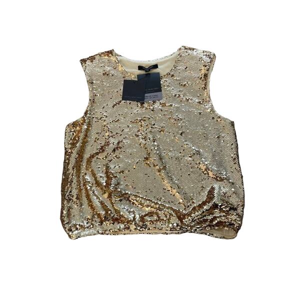 Marc New York Gold‎ Top - Picture 1 of 1